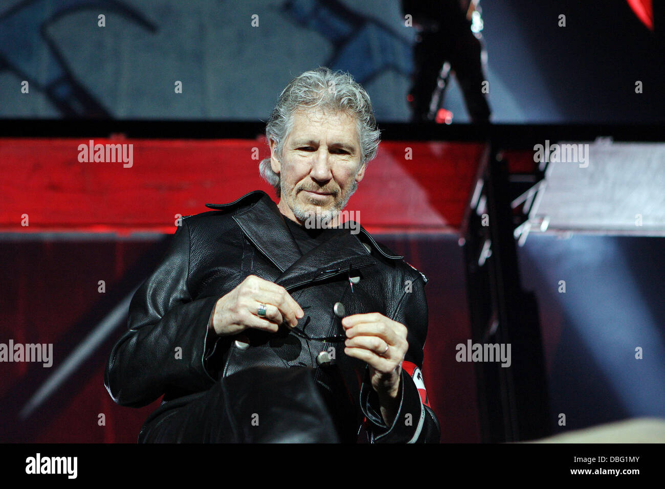 Pink Floyd musician Roger Waters performs at the O2 World Arena Berlin, Germany - 16.06.11 Stock Photo