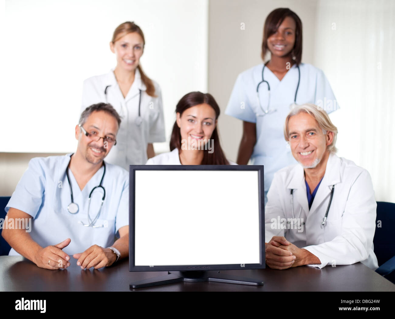 Team doctors in meeting hi-res stock photography and images - Alamy