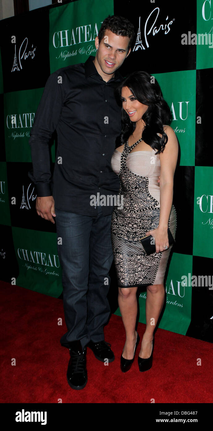 Kris Humphries And Kim Kardashian Khloe Kardashian Odom Celebrates Her Birthday At Chateau Nightclub And Garden At Paris Hotel And Casino Las Vegas Nevada 17 06 11 Stock Photo Alamy