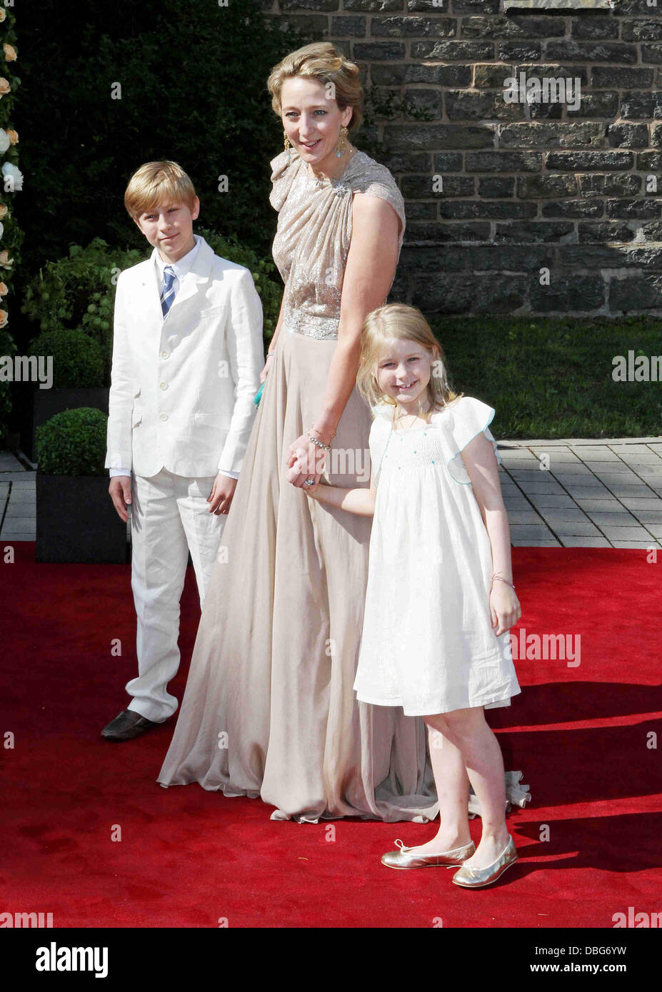 Princess Alexandra of SaynWittgensteinBerleburg with her