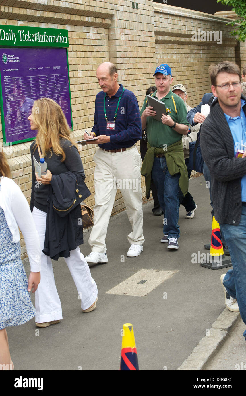 Stan Smith Wimbledon Tennis Championships Day 1 Wimbledon, London