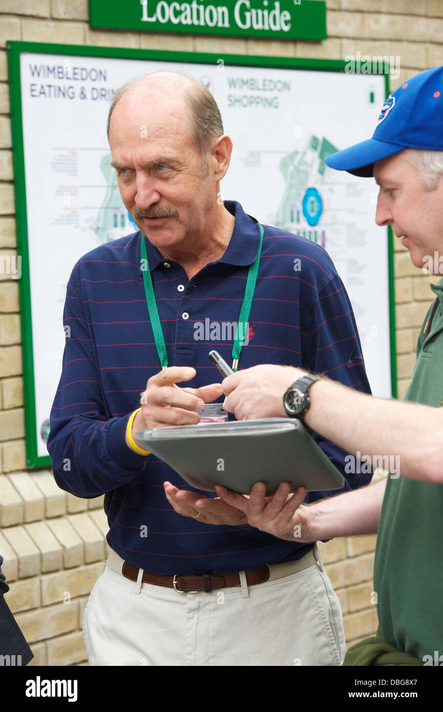 Stan Smith Wimbledon Tennis Championships Day 1 Wimbledon, London