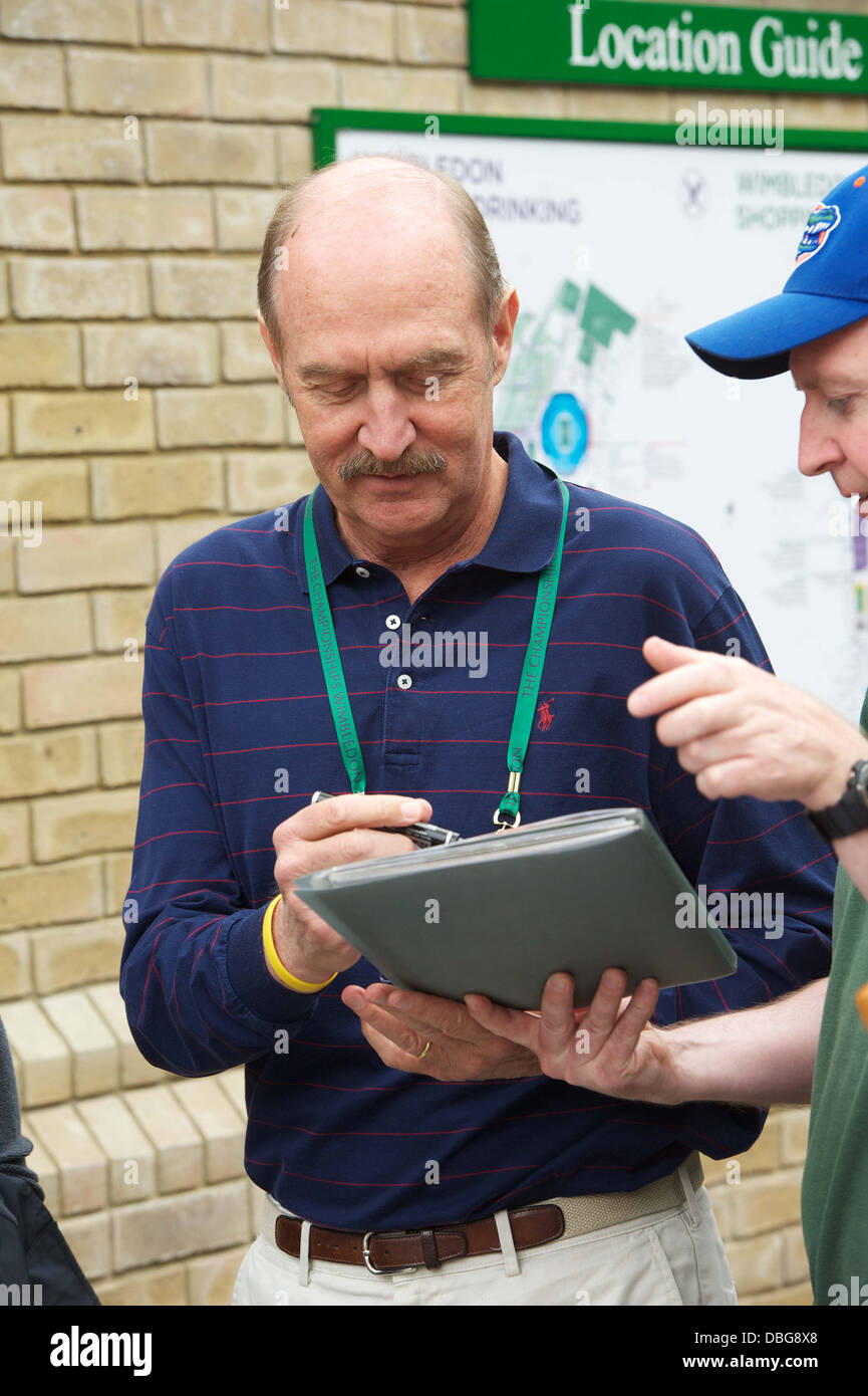 Stan Smith Wimbledon Tennis Championships Day 1 Wimbledon, London