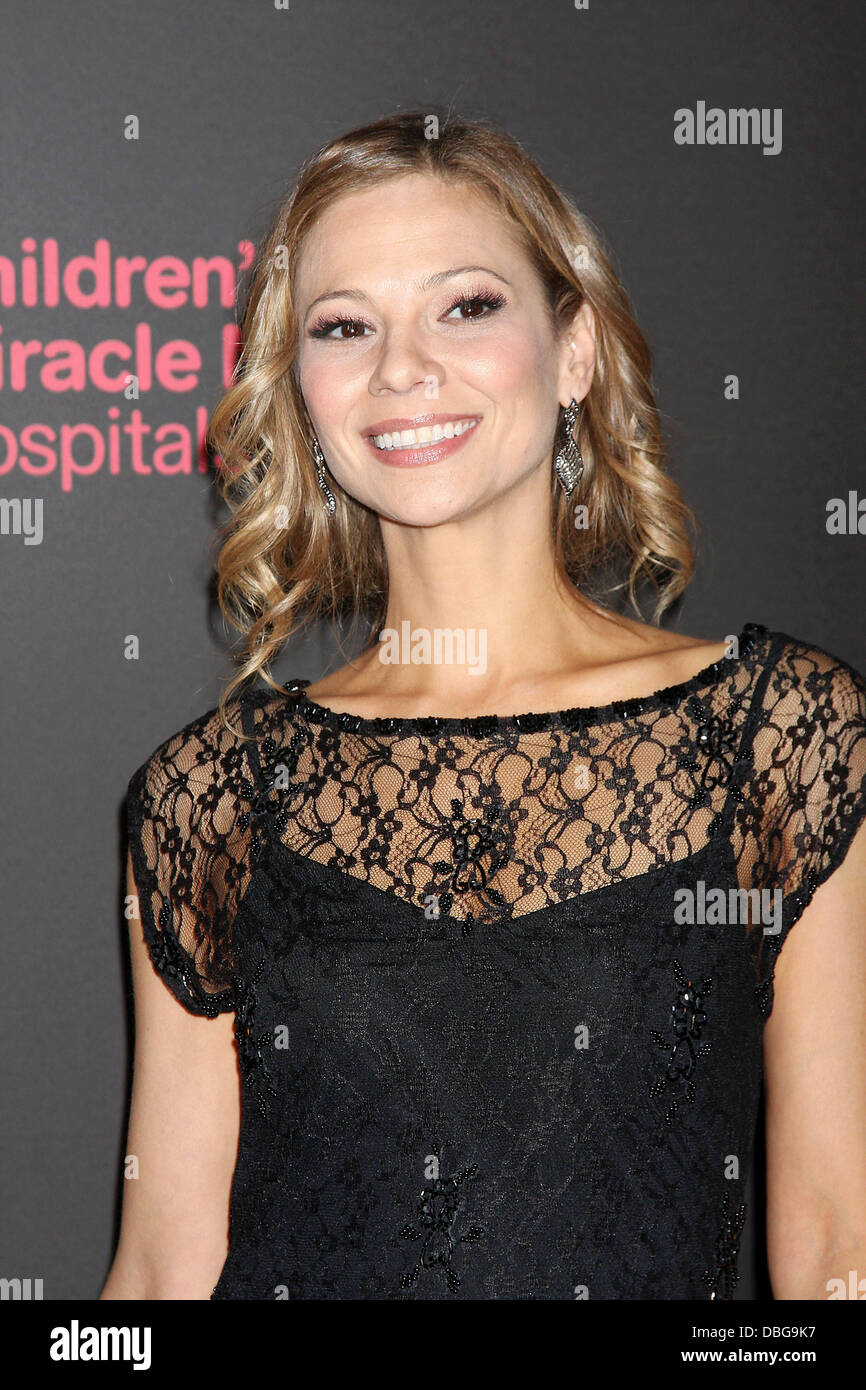 Tamara Braun , arriving at the Daytime Emmy Awards at the Hilton Hotel