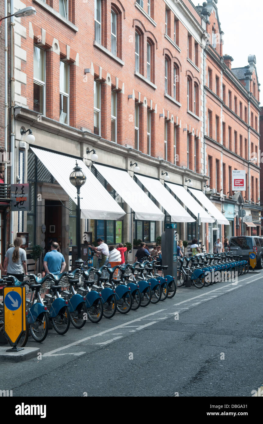Dublin bike share hires stock photography and images Alamy