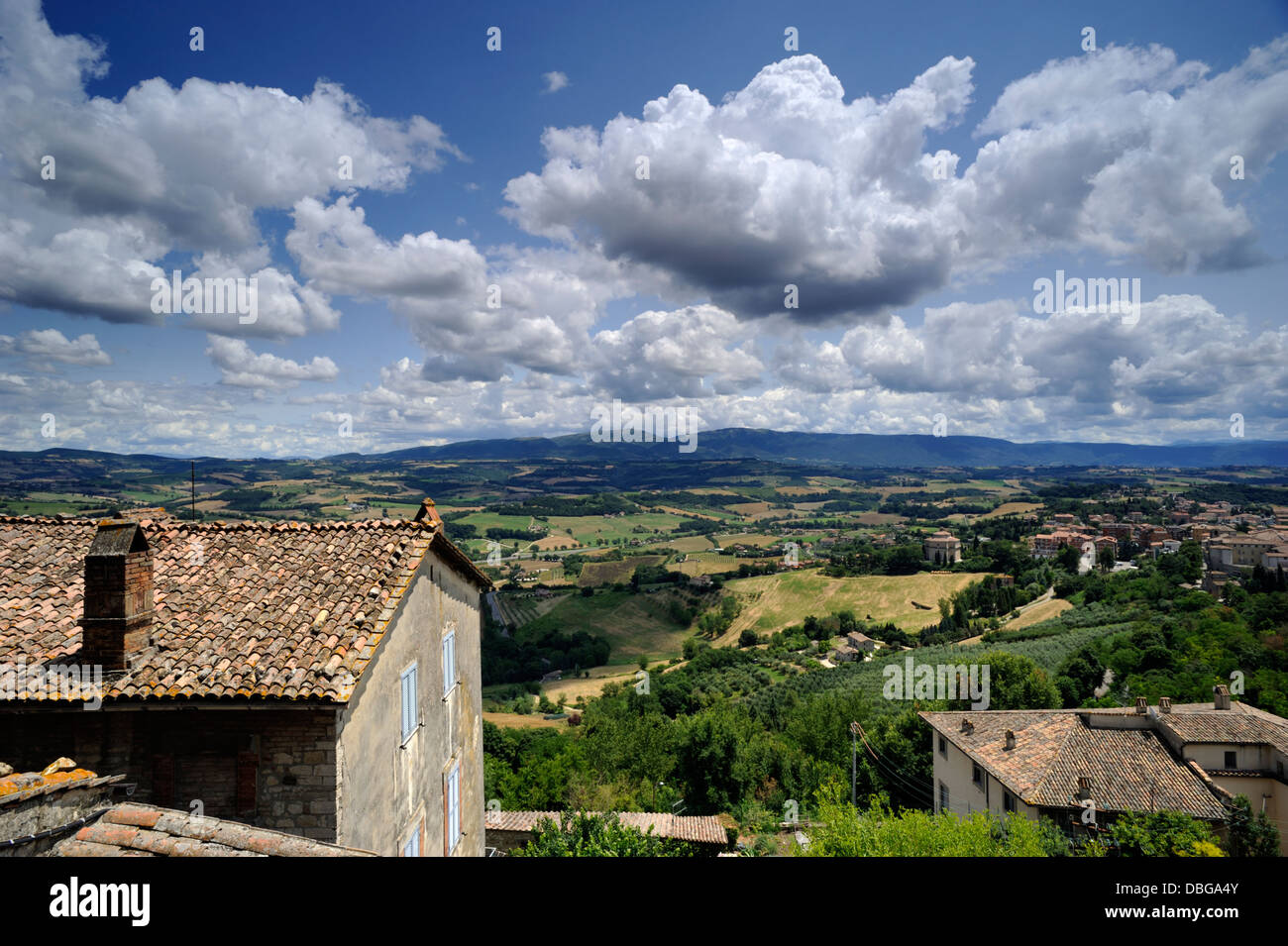 Italy, Umbria, Todi Stock Photo