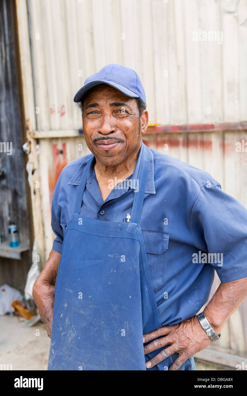 American worker hi-res stock photography and images - Alamy