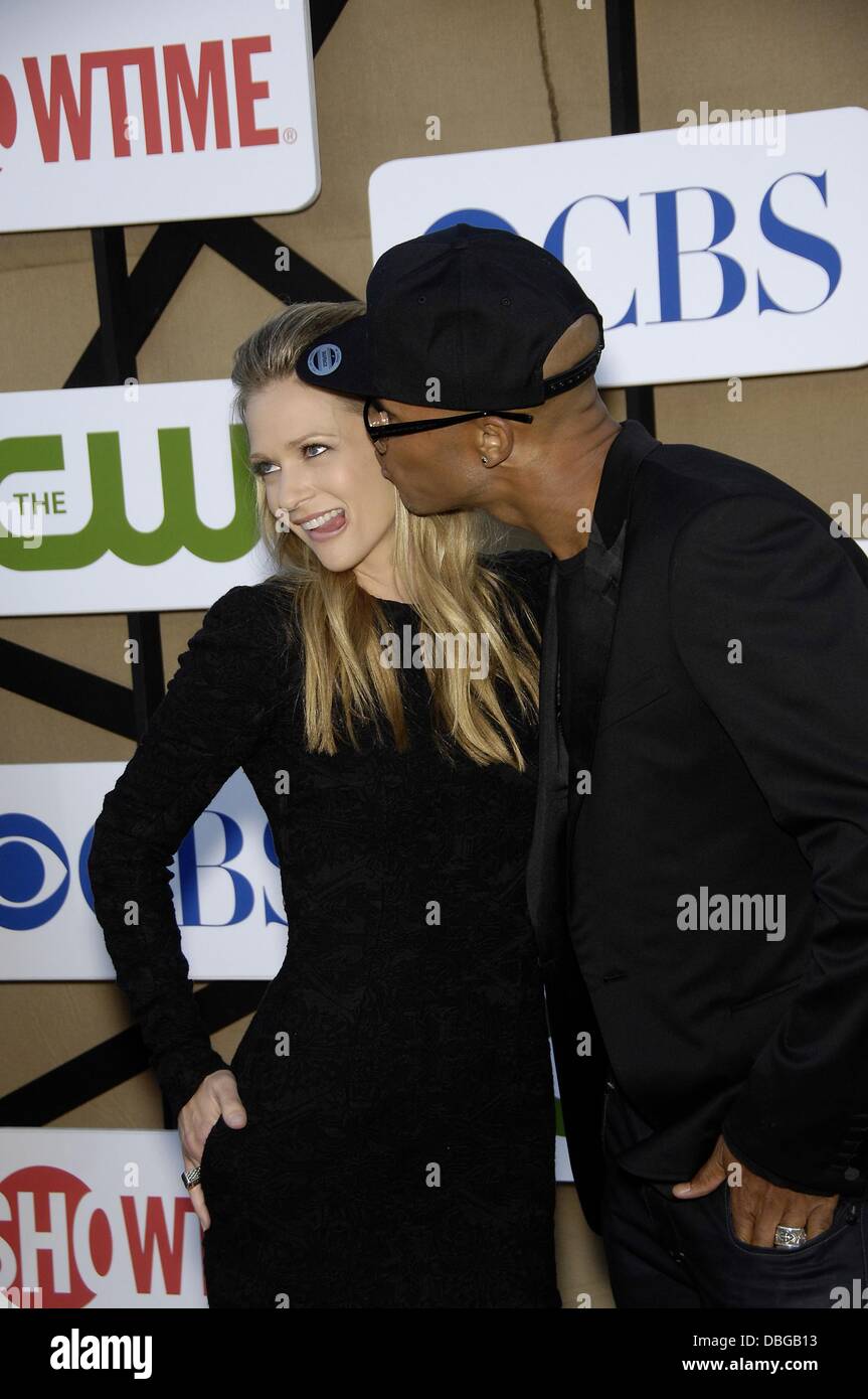 Los Angeles, CA. 29th July, 2013. A.J. Cook, Shemar Moore At Arrivals