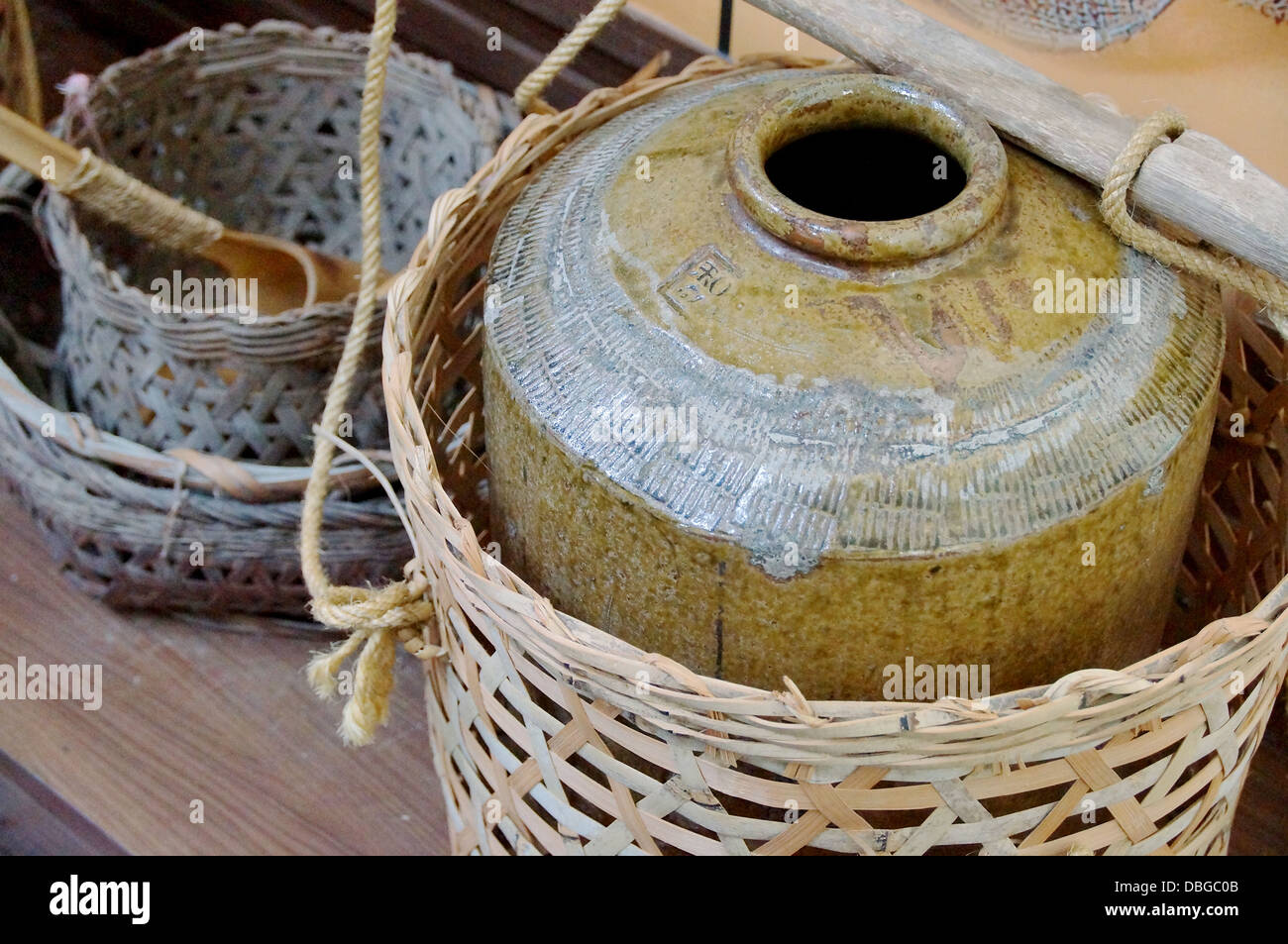 Old-fashioned Jar Stock Photo