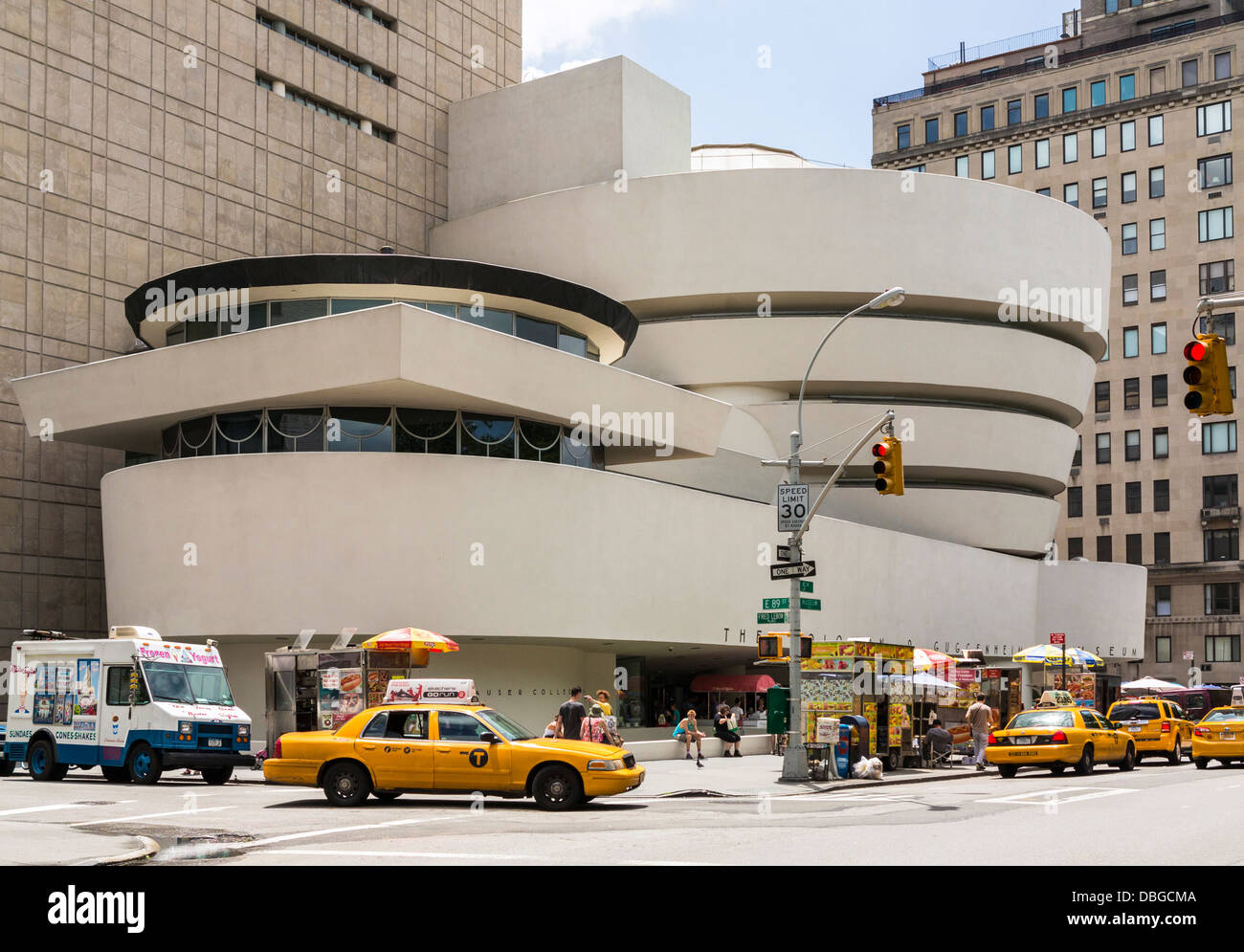 Guggenheim Museum, NYC Stock Photo