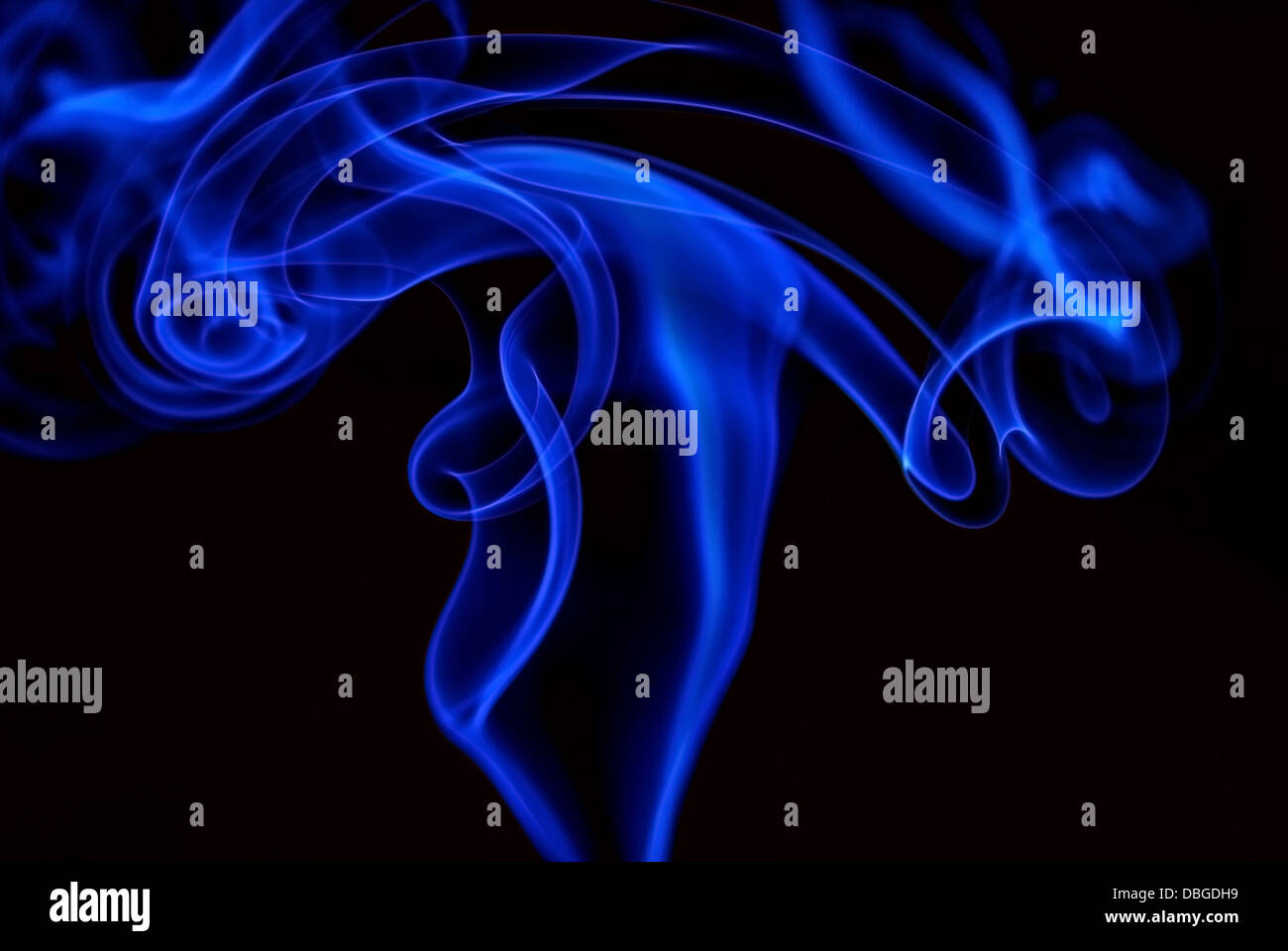blue smoke abstract background close up Stock Photo - Alamy