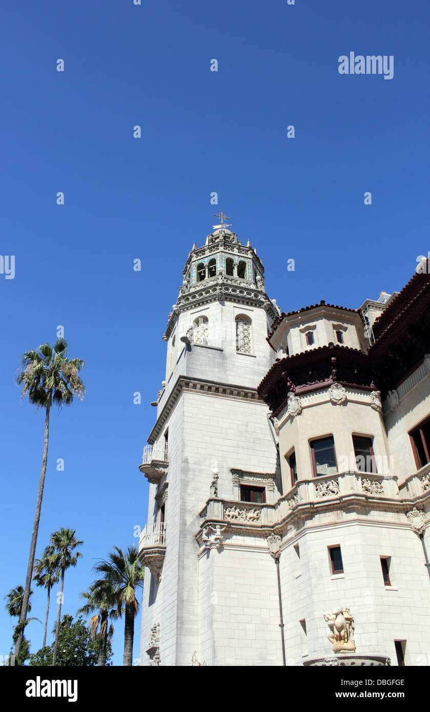 Casa Grande, Hearst Castle, San Simeon, California, USA Stock Photo