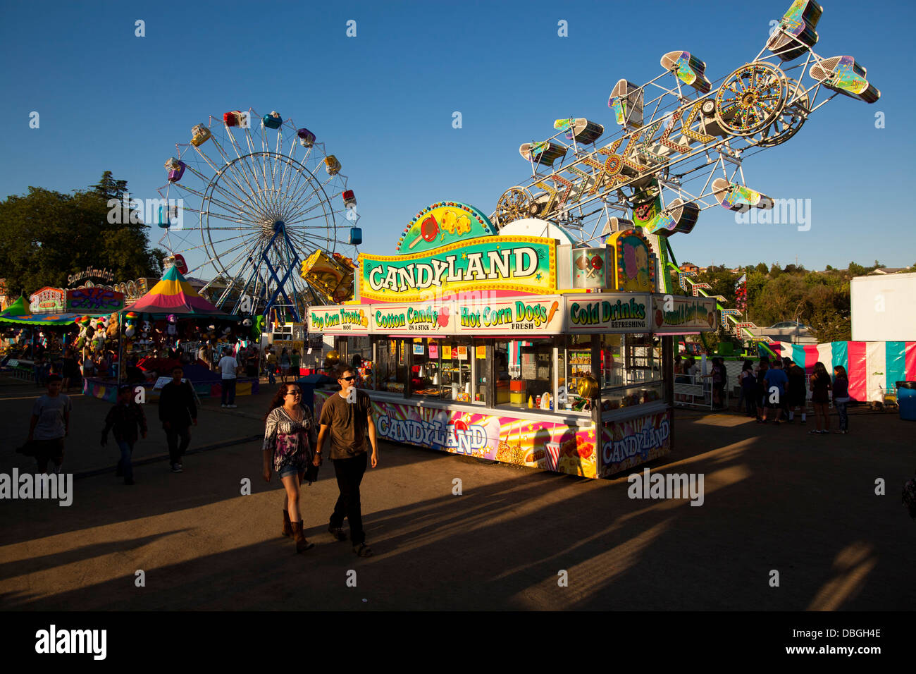 Rides, California Mid State Fair, Paso Robles, California, United