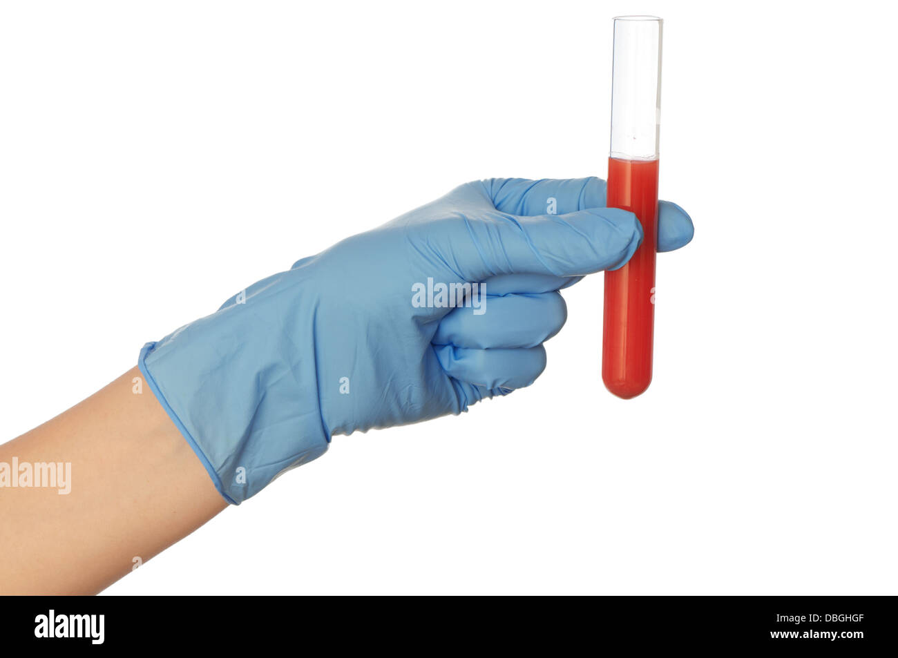 blood test Stock Photo