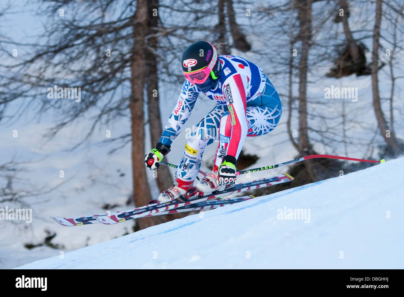 Winter Sport Alpine Ski Racing Val D'Isere France Stock Photo - Alamy