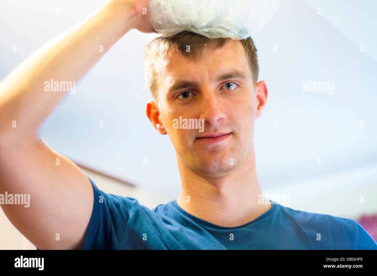 Ice bag head hires stock photography and images Alamy