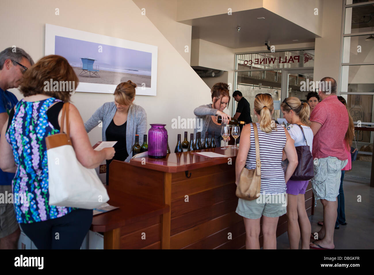 Pali Wine Company Tasting Room The Funk Zone Santa Barbara