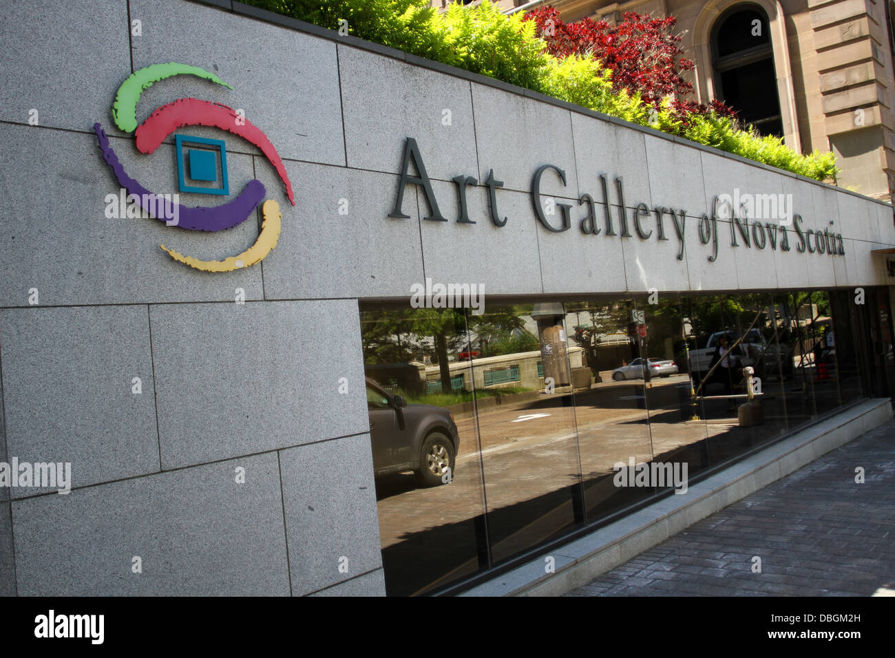 The Art Gallery of Nova Scotia located on Hollis St., in Halifax Stock