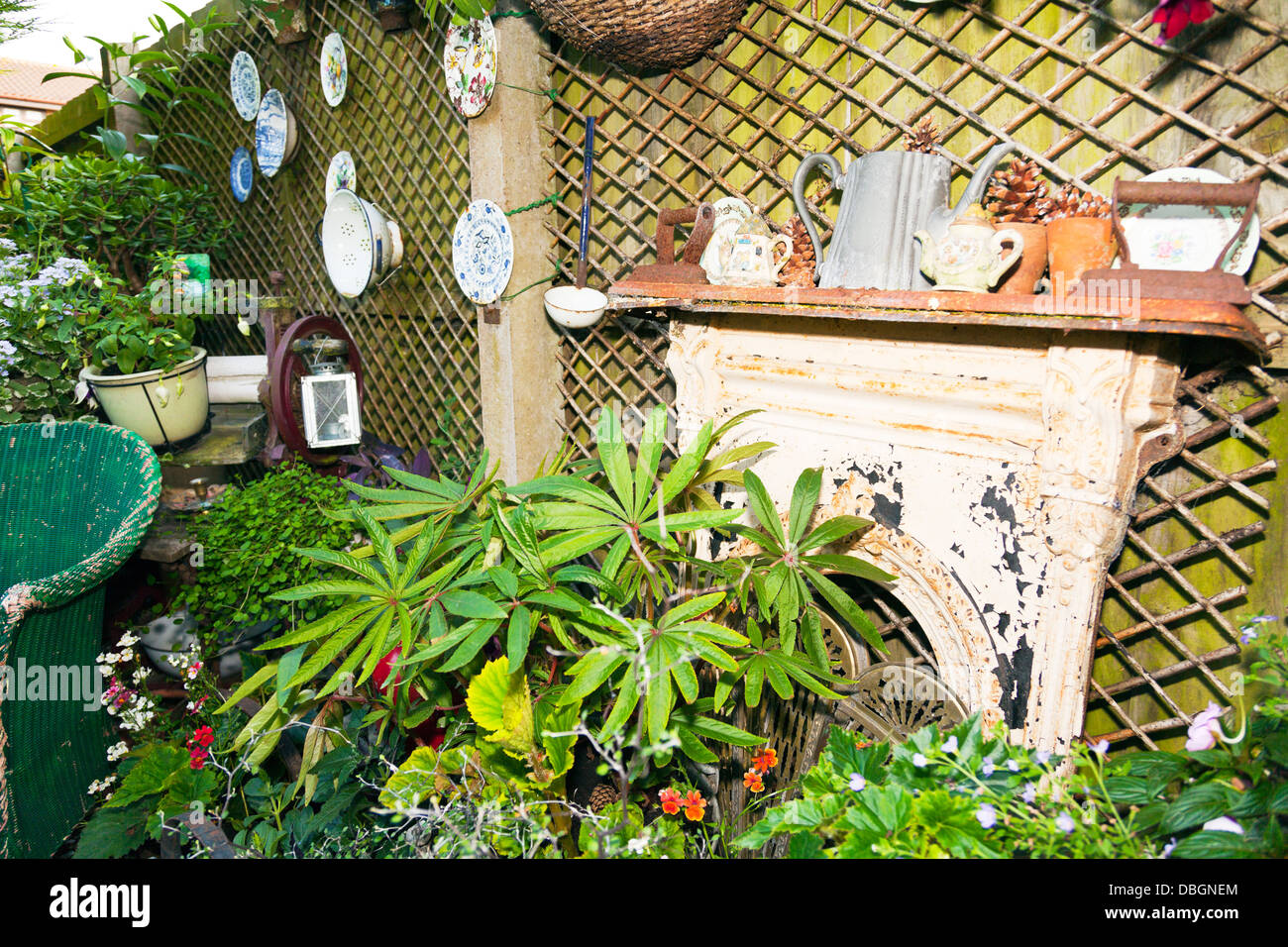 Typical English Garden Plants Flowers Stock Photos ...