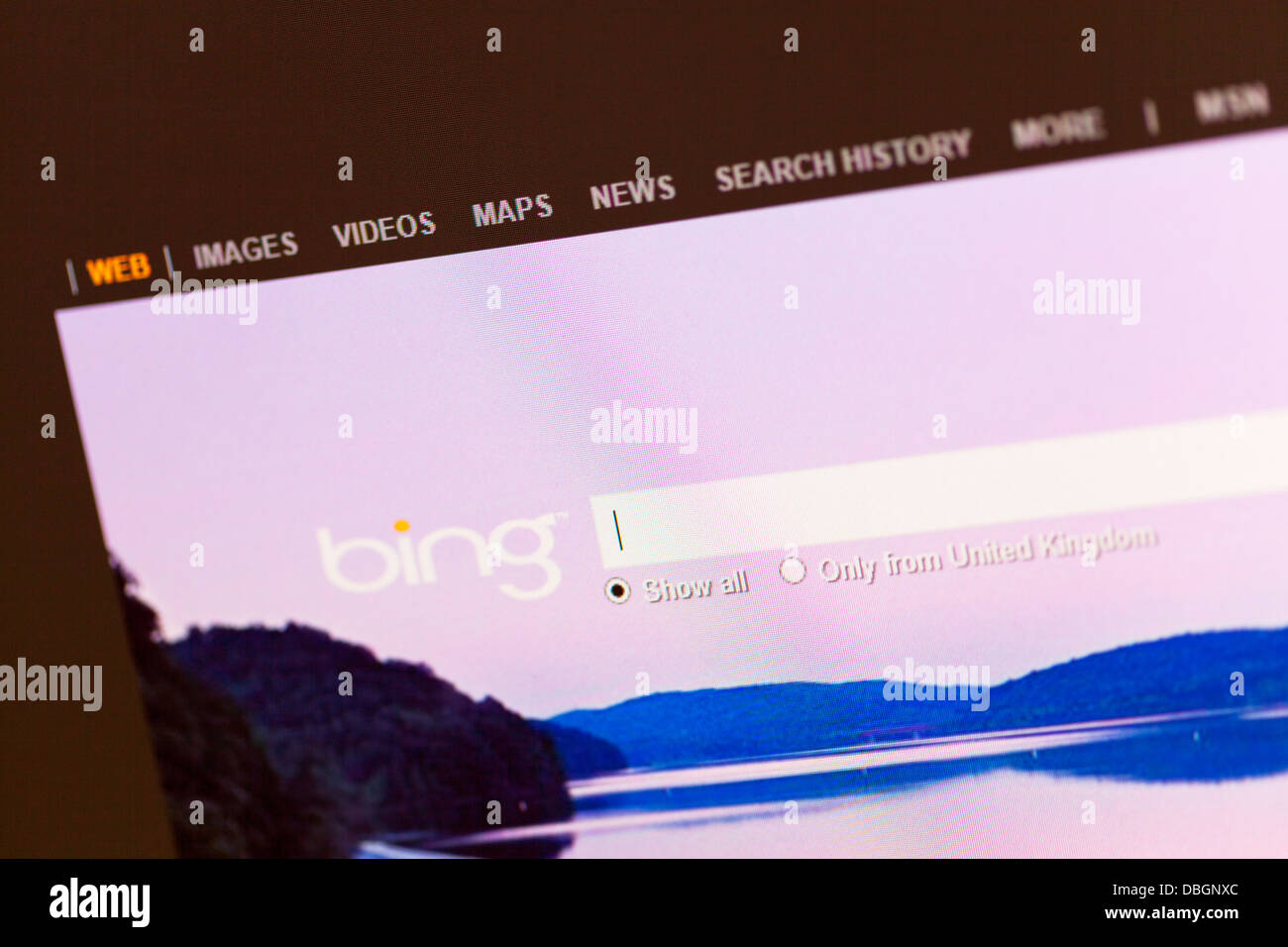 Bing search engine hi-res stock photography and images - Alamy