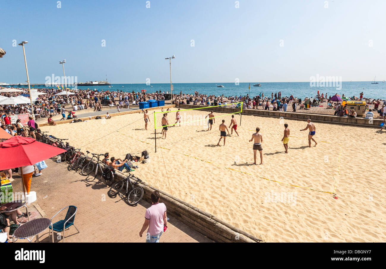 Beach volleyball uk hires stock photography and images Alamy