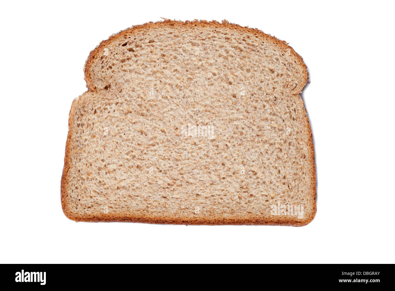 sliced of whole wheat bread Stock Photo