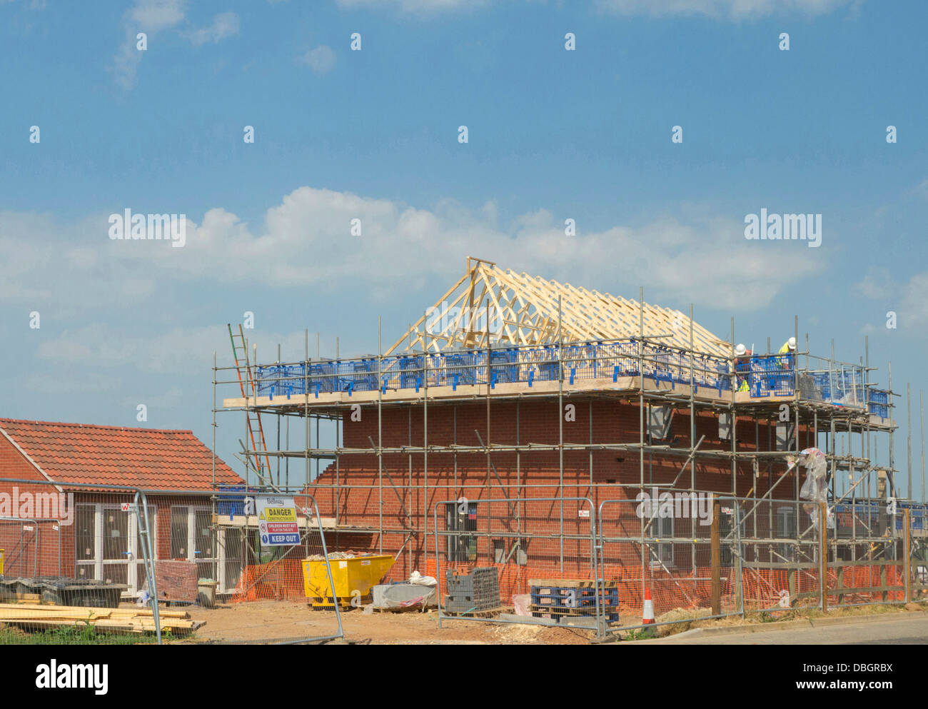 House construction uk hires stock photography and images Alamy