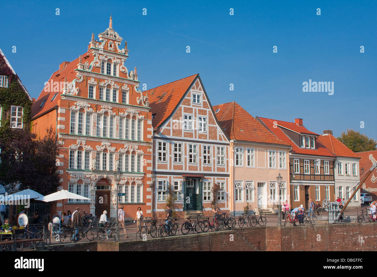 Europe, Germany, Lower Saxony, Stade, old town Stock Photo