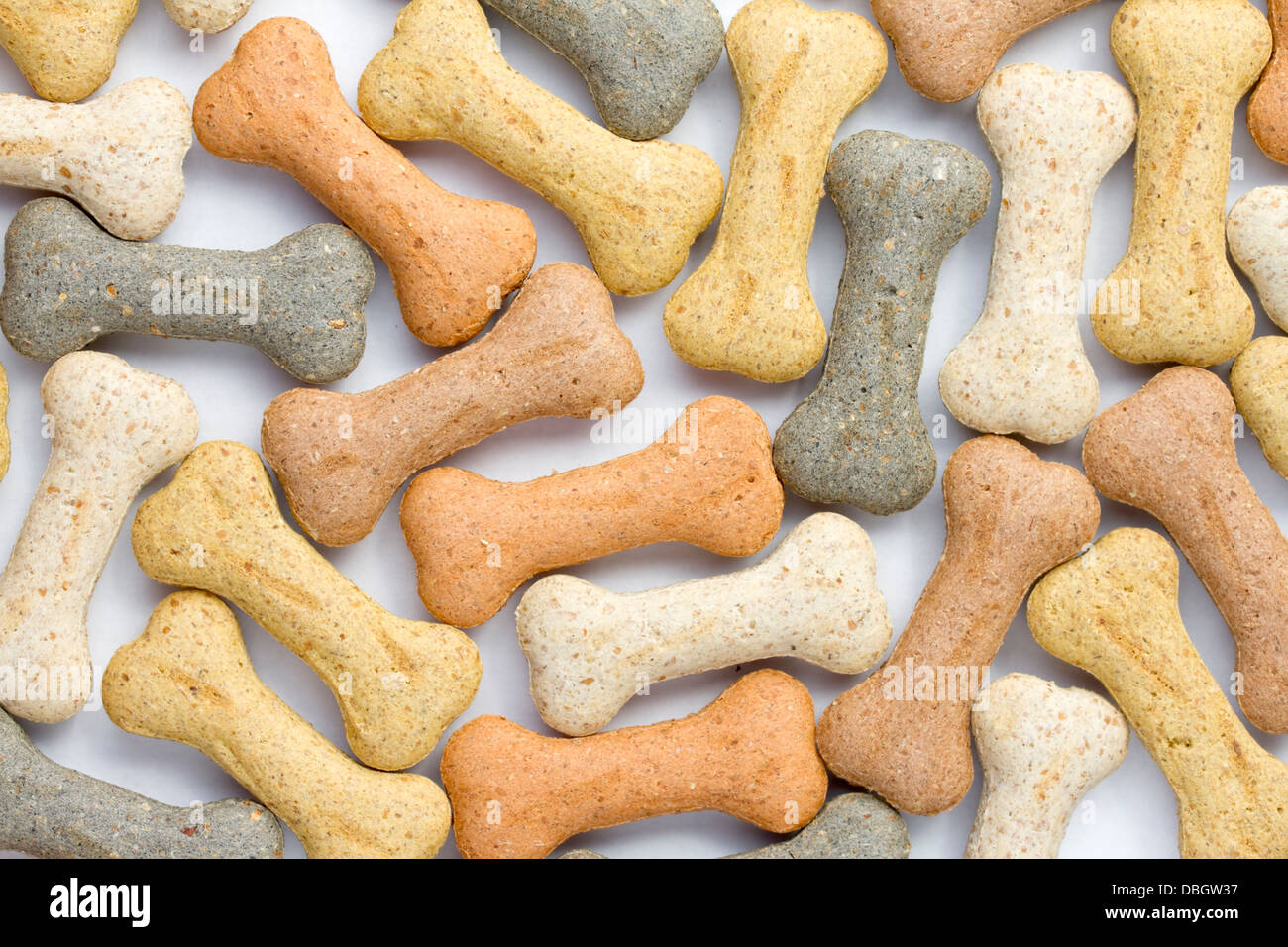 Background of bone shaped dog treat biscuits Stock Photo Alamy