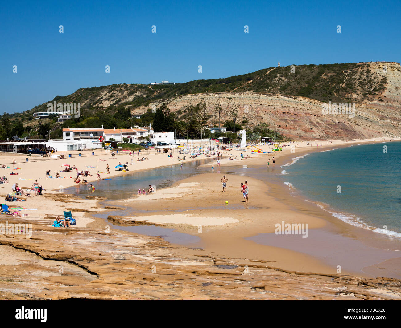Praia da Luz, a pretty fishing and tourist village on the south western