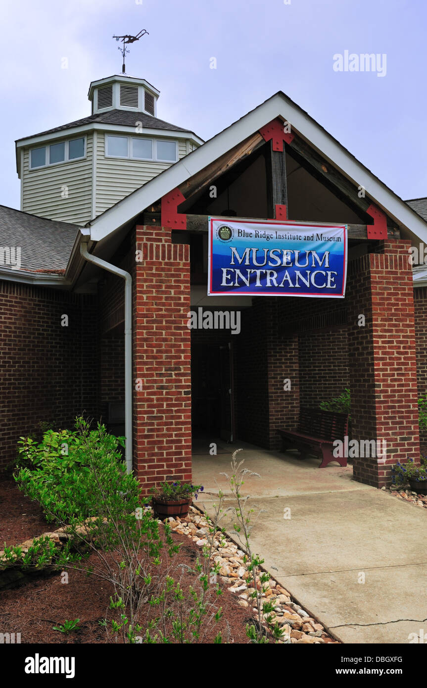 Entrance to the Blue Ridge Institute and Museum at Ferrum College