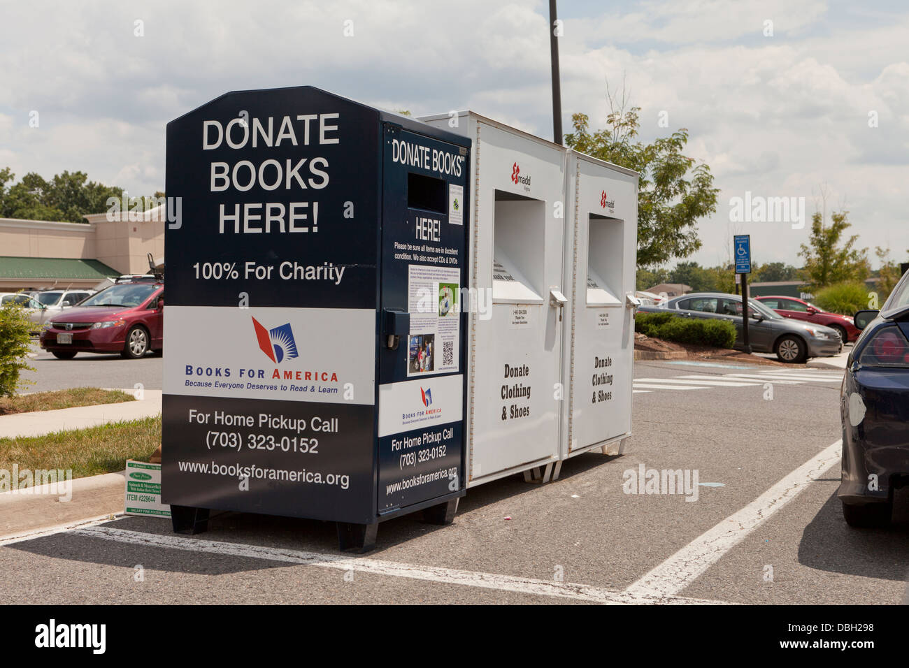 Donation Bin Stock Photos & Donation Bin Stock Images Alamy