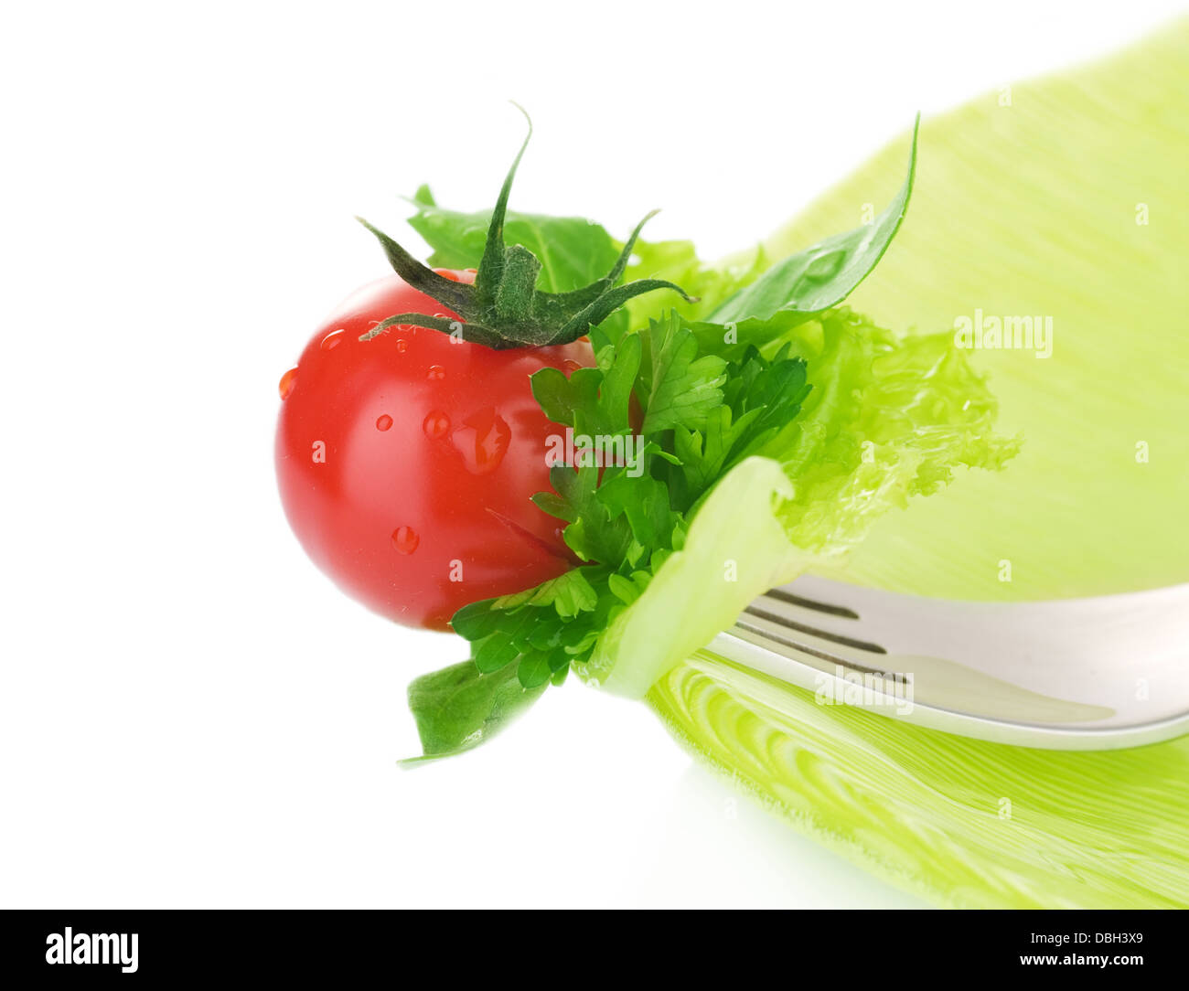 Healthy Vegetable Salad Stock Photo - Alamy