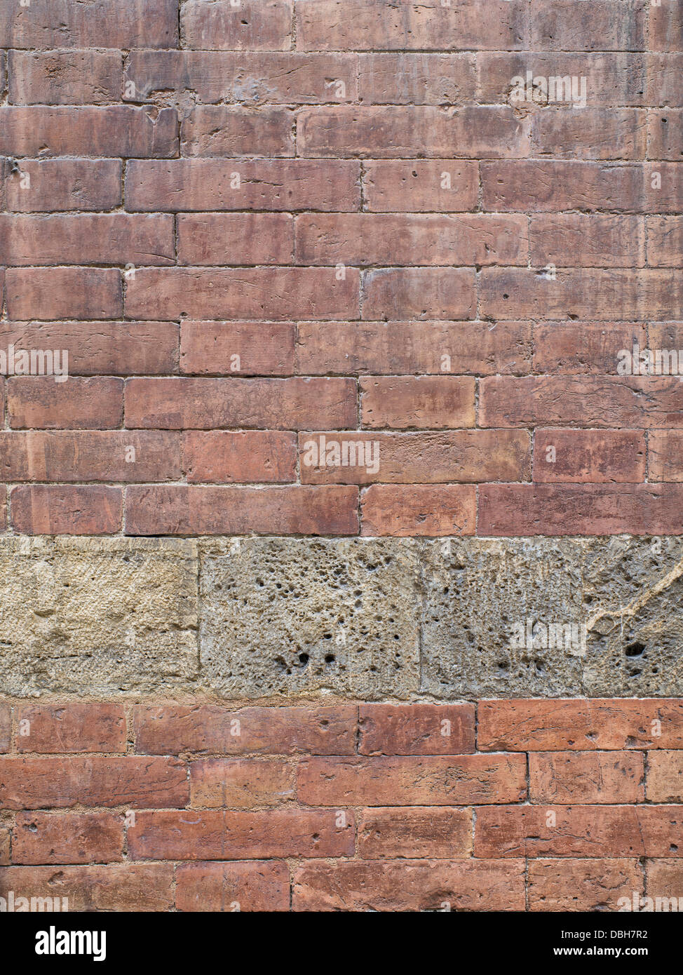 close up shot of a brick wall Stock Photo