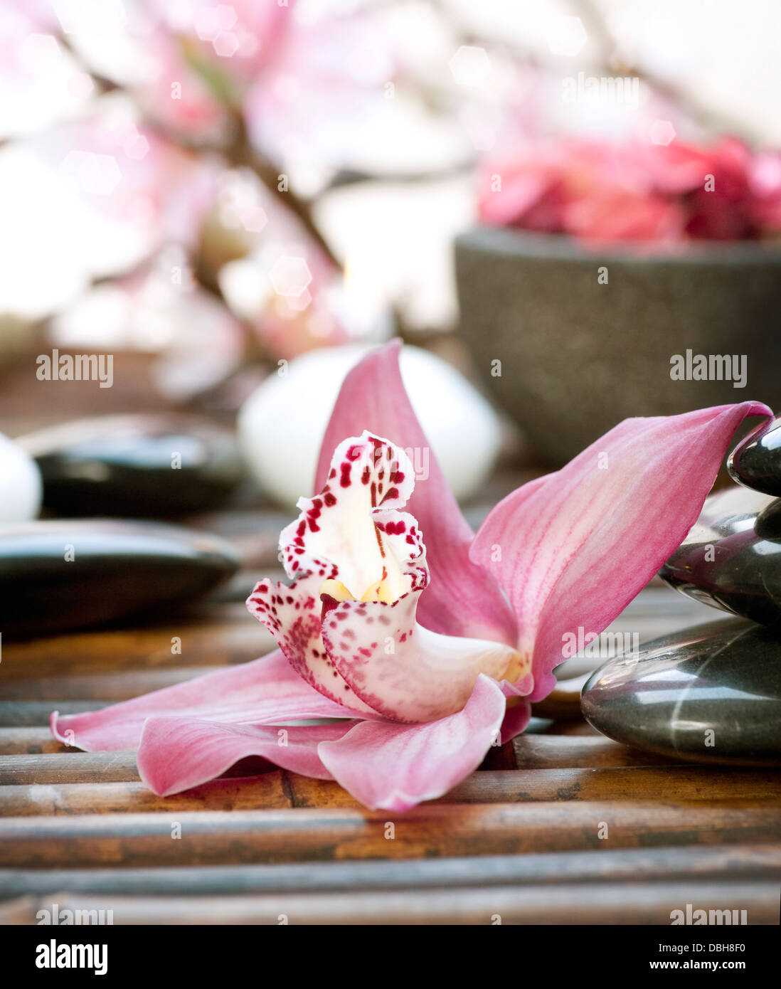 Stack of hot stones hi-res stock photography and images - Alamy