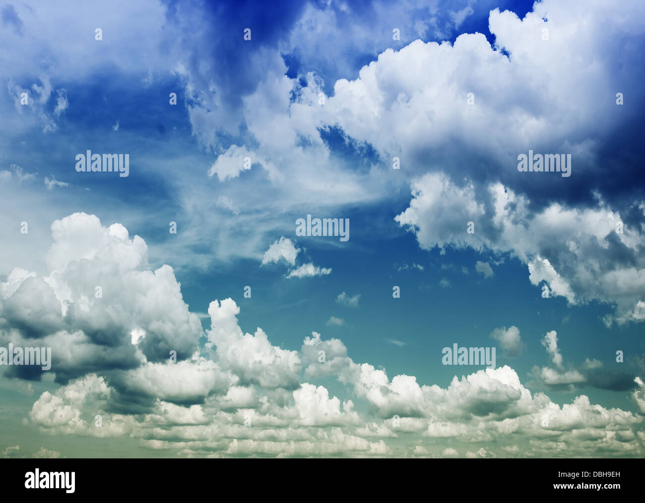Background Of Cloudy Sky Stock Photo Alamy