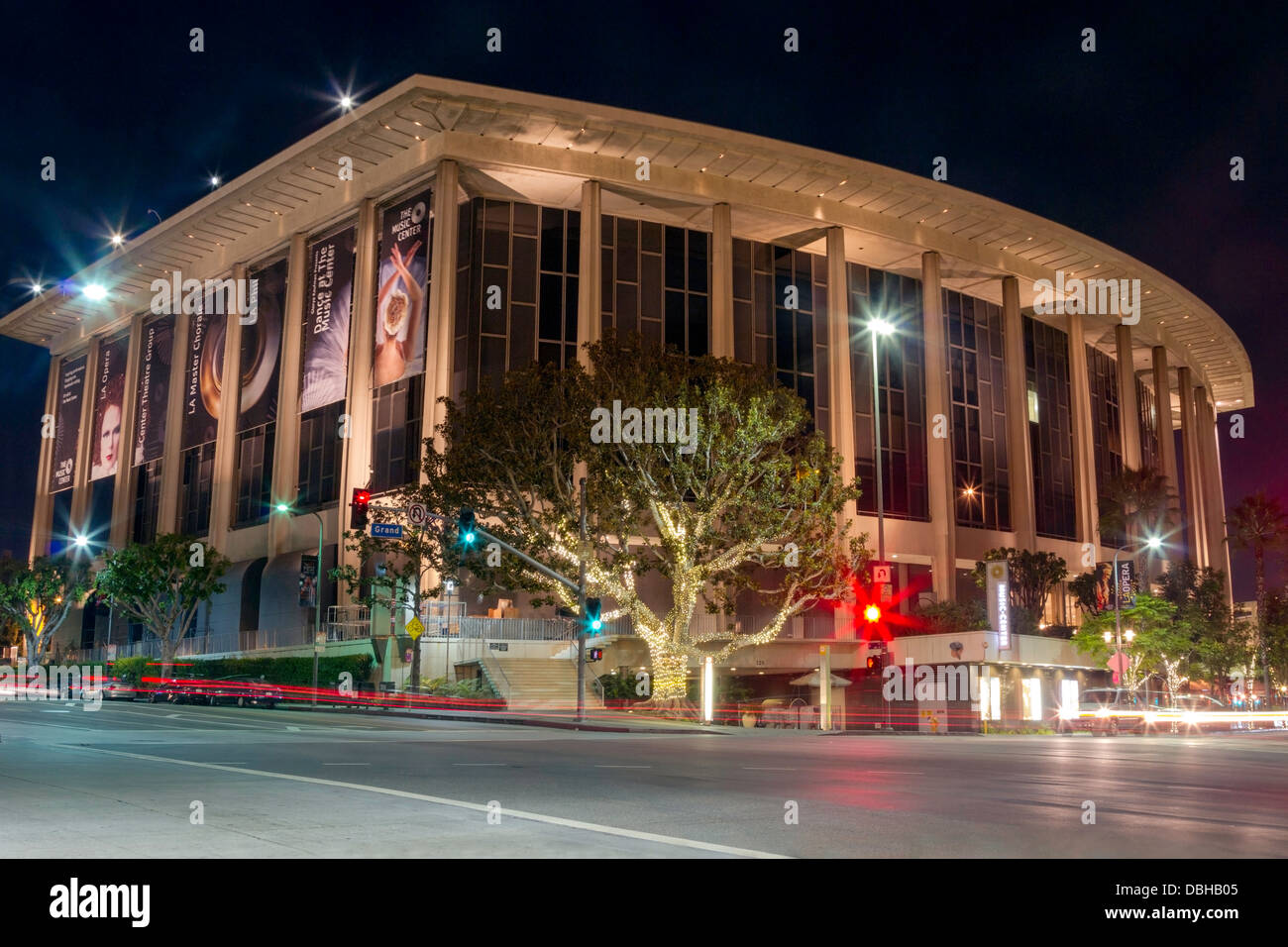 Dorothy Chandler Pavilion, Los Angeles Music Center, California Stock Photo