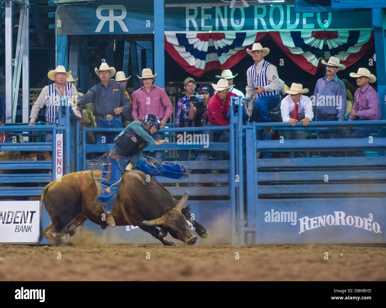 Bull riding texas rodeo hi-res stock photography and images - Alamy