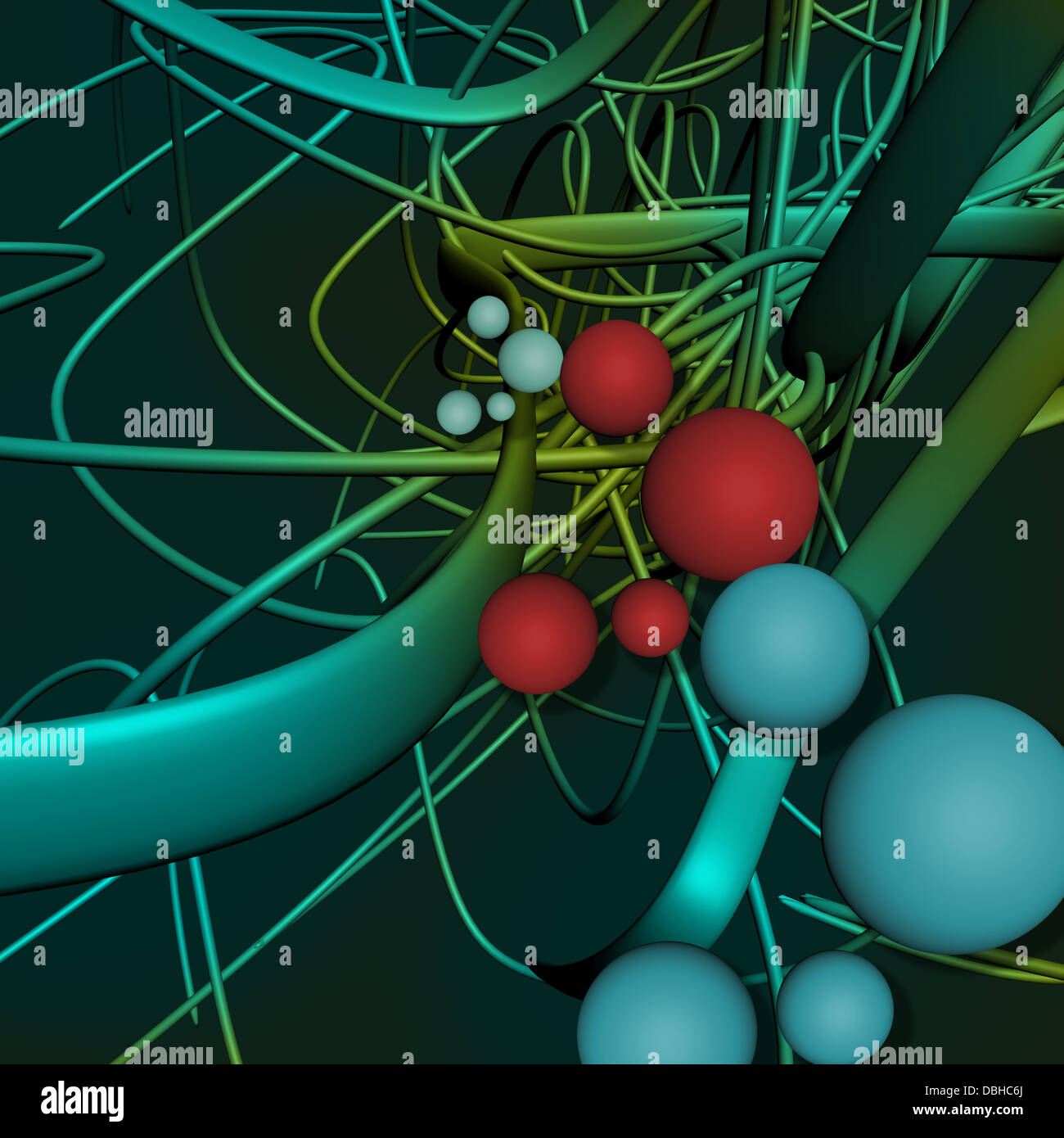 Color full abstract cables line 1 Stock Photo - Alamy