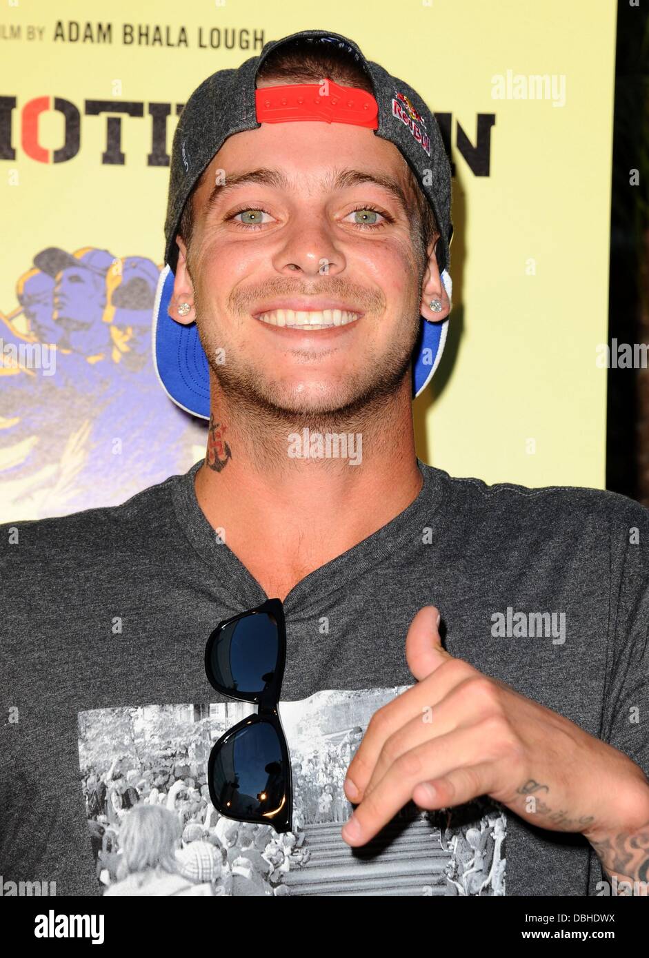 Los Angeles, CA. 30th July, 2013. Ryan Sheckler at arrivals for THE