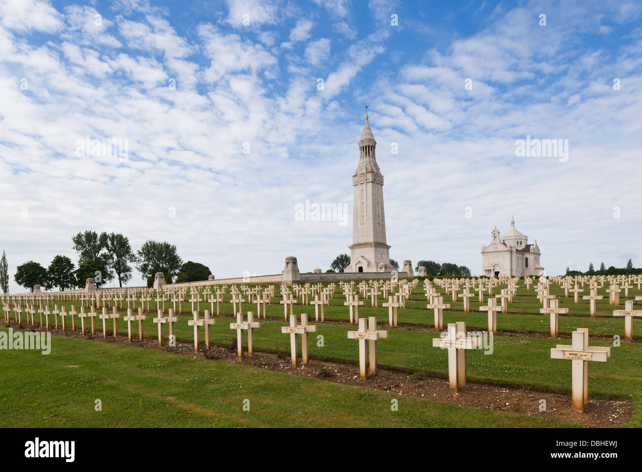 France, Pas de Calais, Souchez, Notre Dame de Lorette, WWI French War