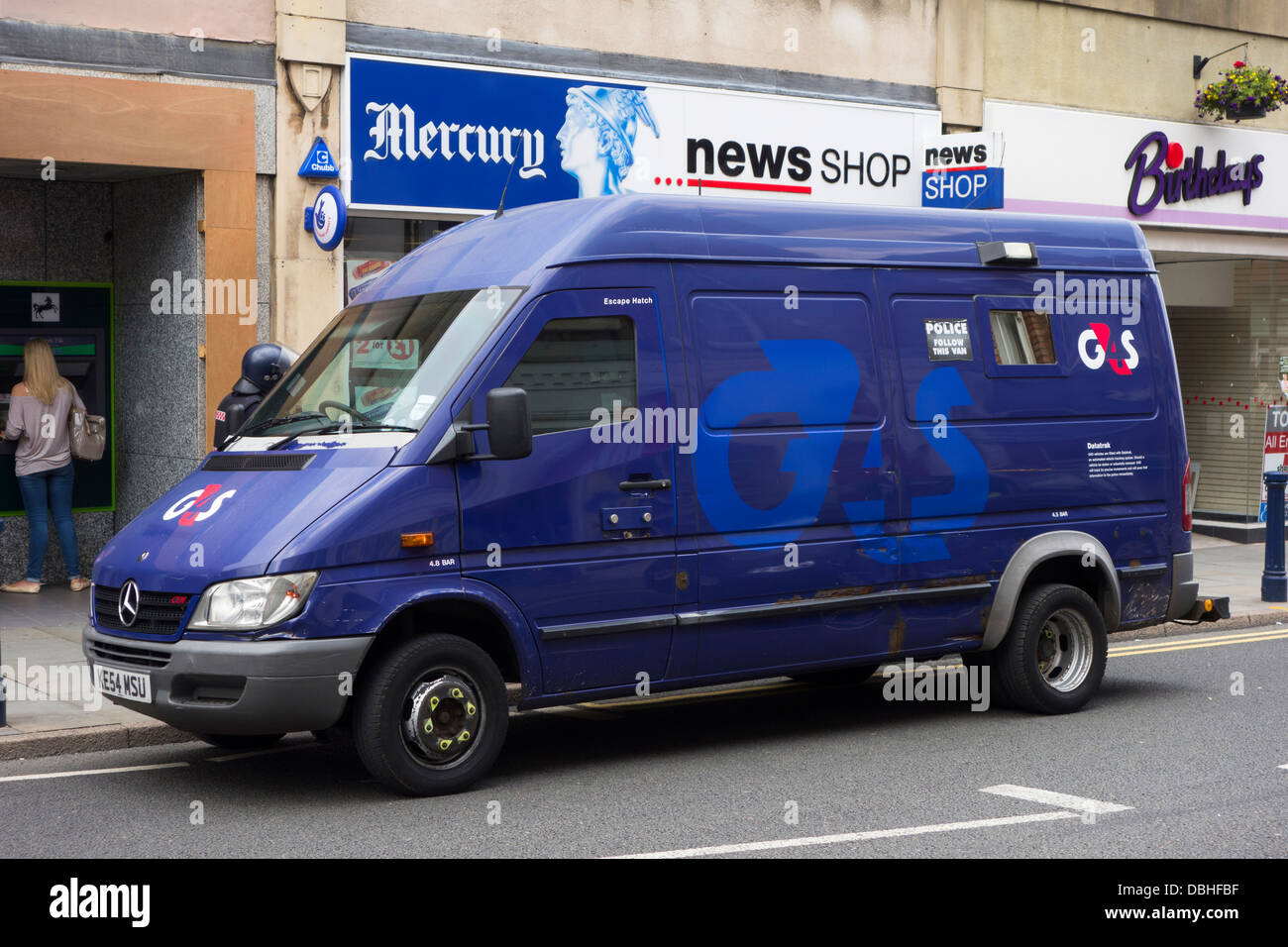 G4s security van money hi-res stock photography and images - Alamy