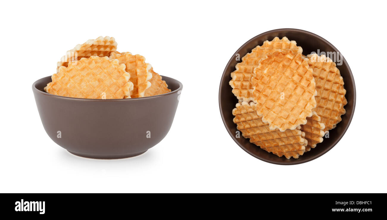 Waffles, A Collage Stock Photo