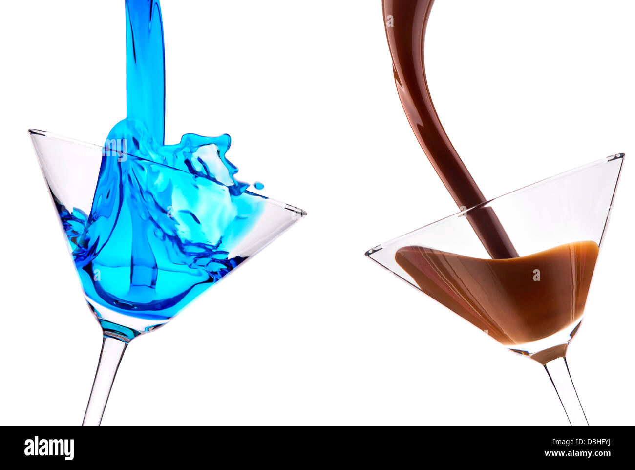 Alcoholic Cocktail Set Splash Red Cosmopolitan Chocolate Cocktail Stock Photo Alamy