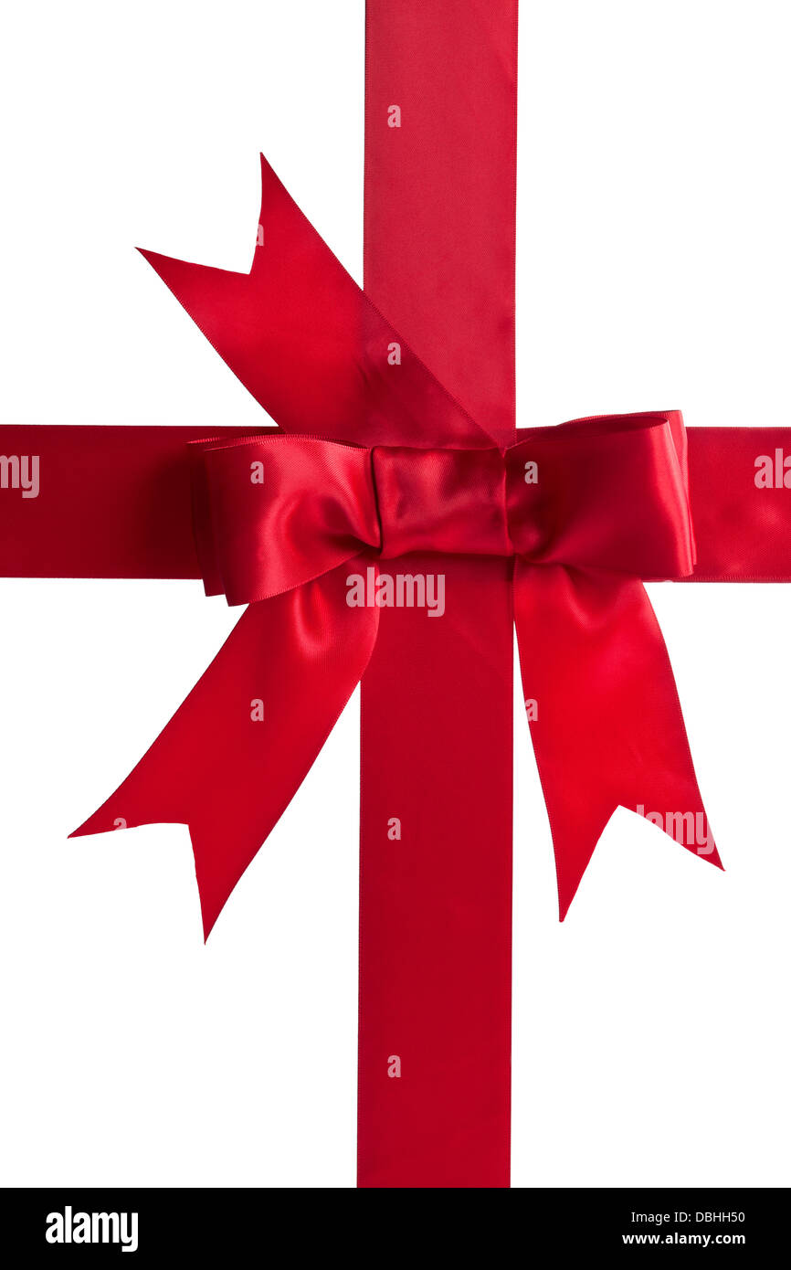 gift ribbon and bow Stock Photo Alamy
