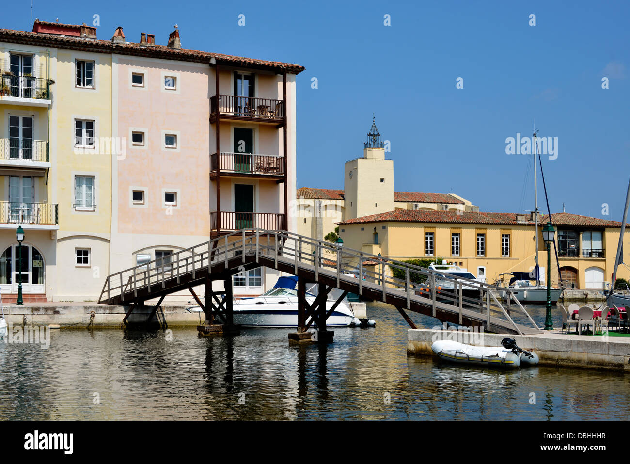 Port Grimaud in the Var department on the French Riviera Stock Photo