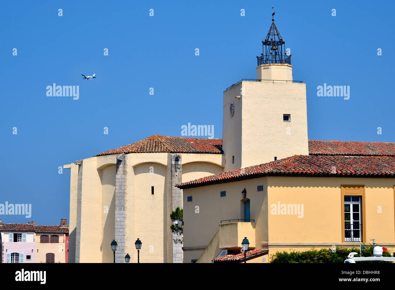 St Francis of Assisi Church of Port Grimaud in the Var department in France Stock Photo