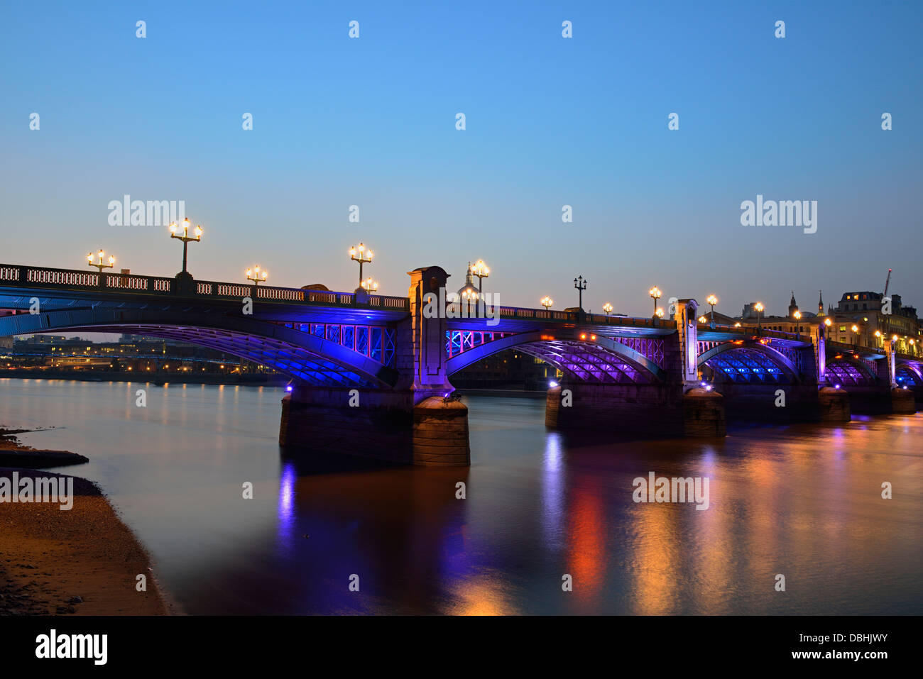 Southwark Bridge, London, United Kingdom Stock Photo