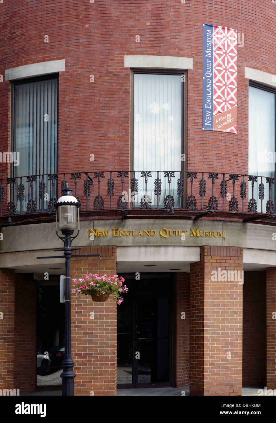 New England Quilt Museum in Lowell MA Stock Photo Alamy