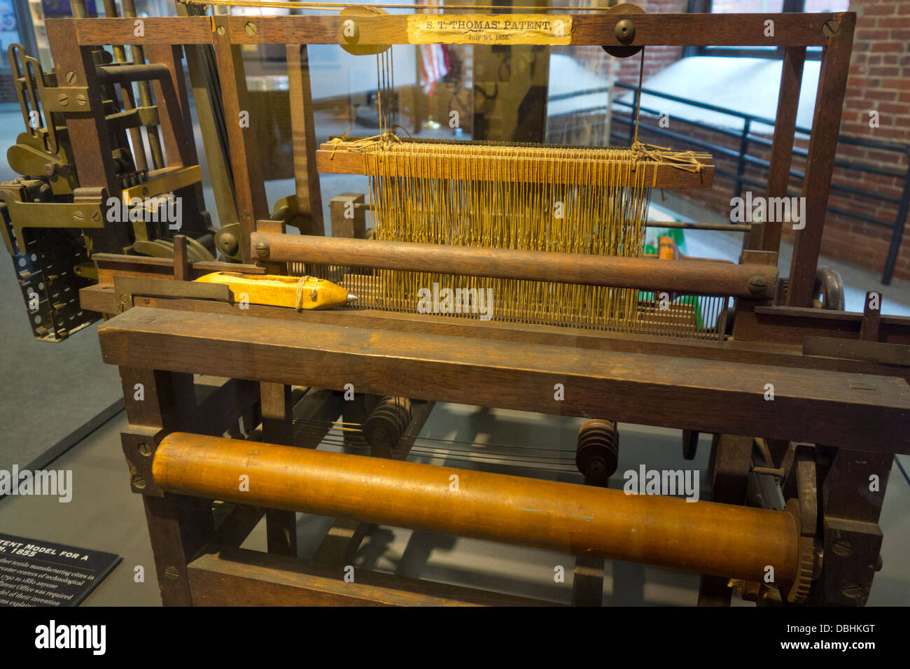Lowell National Historical park visitor center Stock Photo Alamy